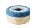 Sian Enterprises Cute Jute Basket with Lid Storage Baskets For Bathroom Living room & Kitchen Organiser box vanity box first aid