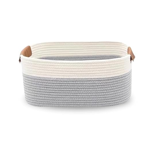 Sayna Textiles| Jute Cotton Storage Gift Basket, Rectangle Case For Closet, Packing, Wedding Organizer Box Jute Basket Handwoven