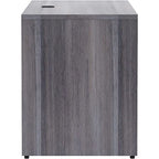 Lorell LLR69596 Weathered Charcoal Laminate- 66 x 24 x 29.5 in. Credenza Shell