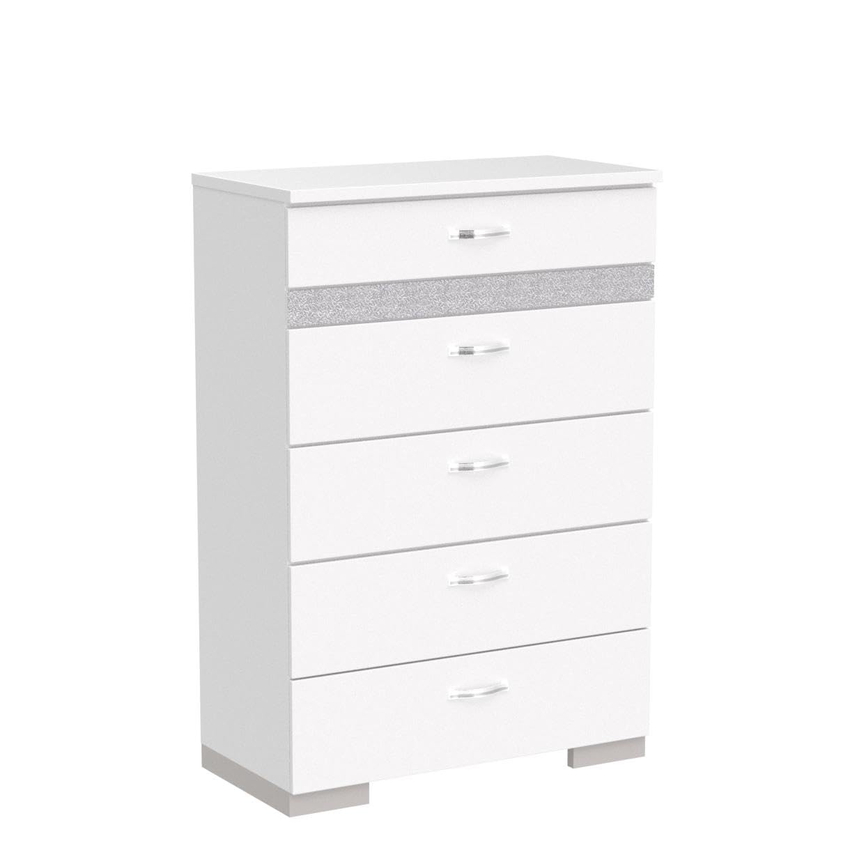 Acme Naima II 6 Drawer Chest in White