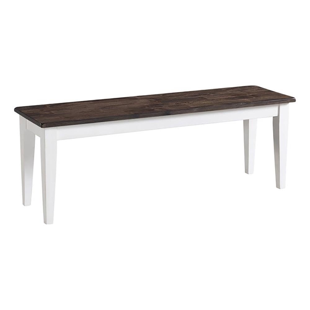 Intercon Furniture Kona Transitional Wood Backless Dining Bench - Thumbnail 4
