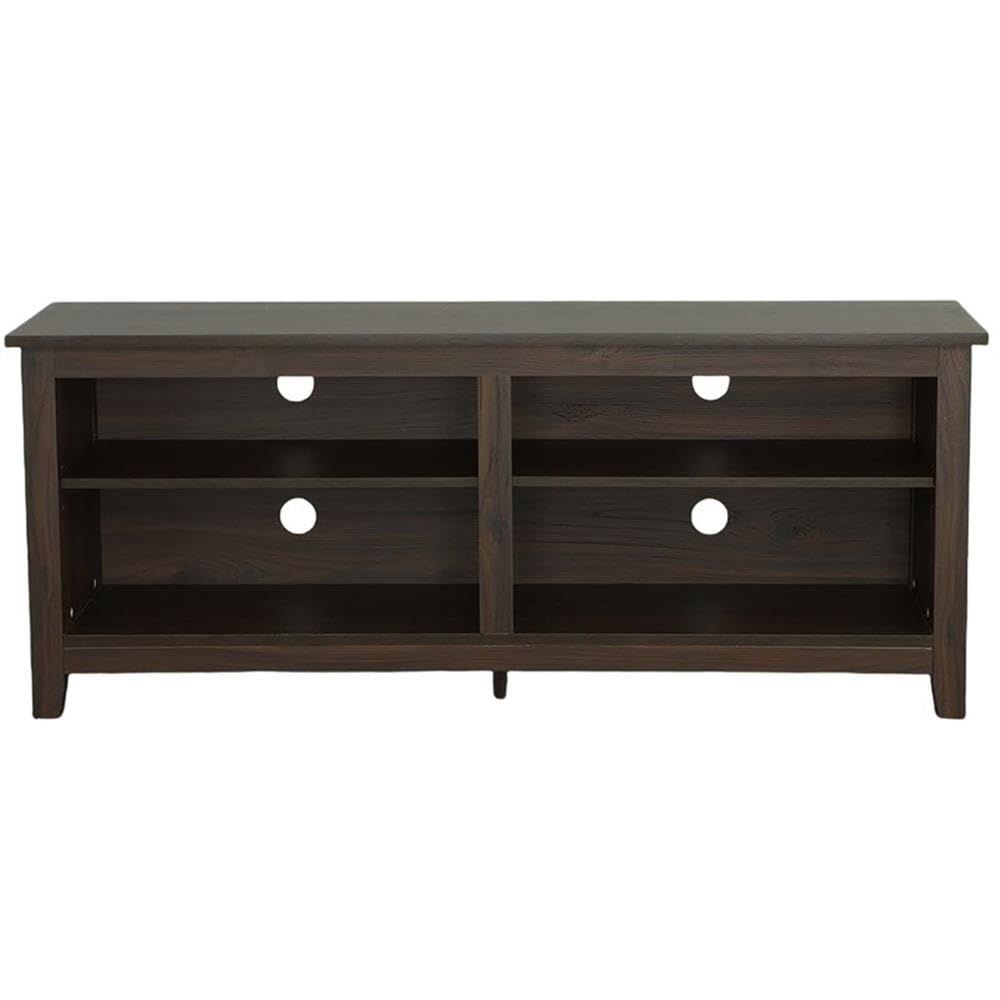 Progressive Furniture Mahogany TAFT 58 Inch TV Entertainment Console