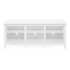 Furinno Jensen Entertainment Center For Tv Up To 65 Inch, 65-Inch, Solid White