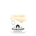 Bluecorn Beeswax 100% Pure Beeswax Pillar Candles | Ivory White Beeswax Candles, Unscented Candles | Soy, Paraffin, & Fragrance 