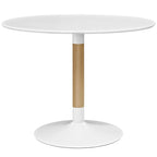 Modway Whirl 40" Contemporary Modern Round Kitchen And Dining Table In White