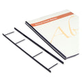 Velobind Reclosable Spines, 200 Sheet Capacity, Blue, 25/Pack
