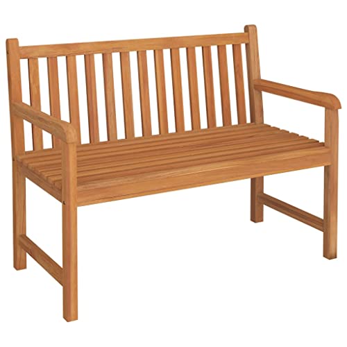 vidaXL Solid Wood Teak Patio Dining Set 5 Piece Garden Outdoor Terrace Balcony Backyard Folding Dinner Dinette Table and Chair Furniture