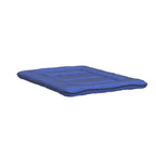 Maxyoyo Japanese Floor Mattress Futon Mattress Queen Size, Thicken Tatami Mat Sleeping Pad Foldable Roll Up Mattress Trifold Mattress Pad Guest Mattress Bed Floor Bed, Royal Blue, Queen