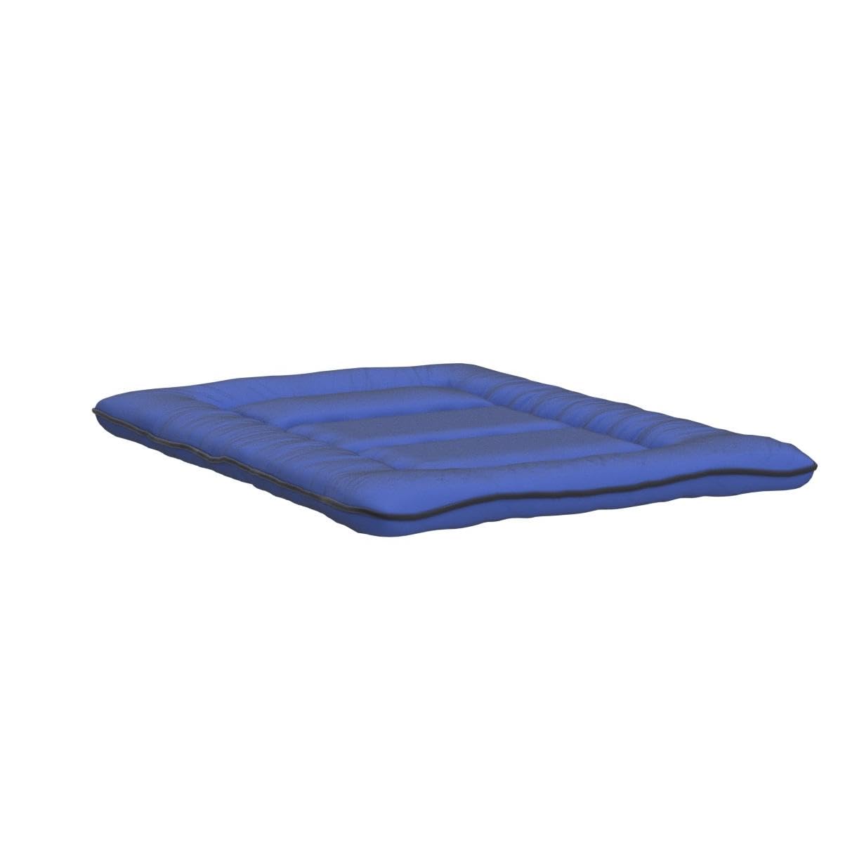 Maxyoyo Japanese Floor Mattress Futon Mattress Queen Size, Thicken Tatami Mat Sleeping Pad Foldable Roll Up Mattress Trifold Mattress Pad Guest Mattress Bed Floor Bed, Royal Blue, Queen
