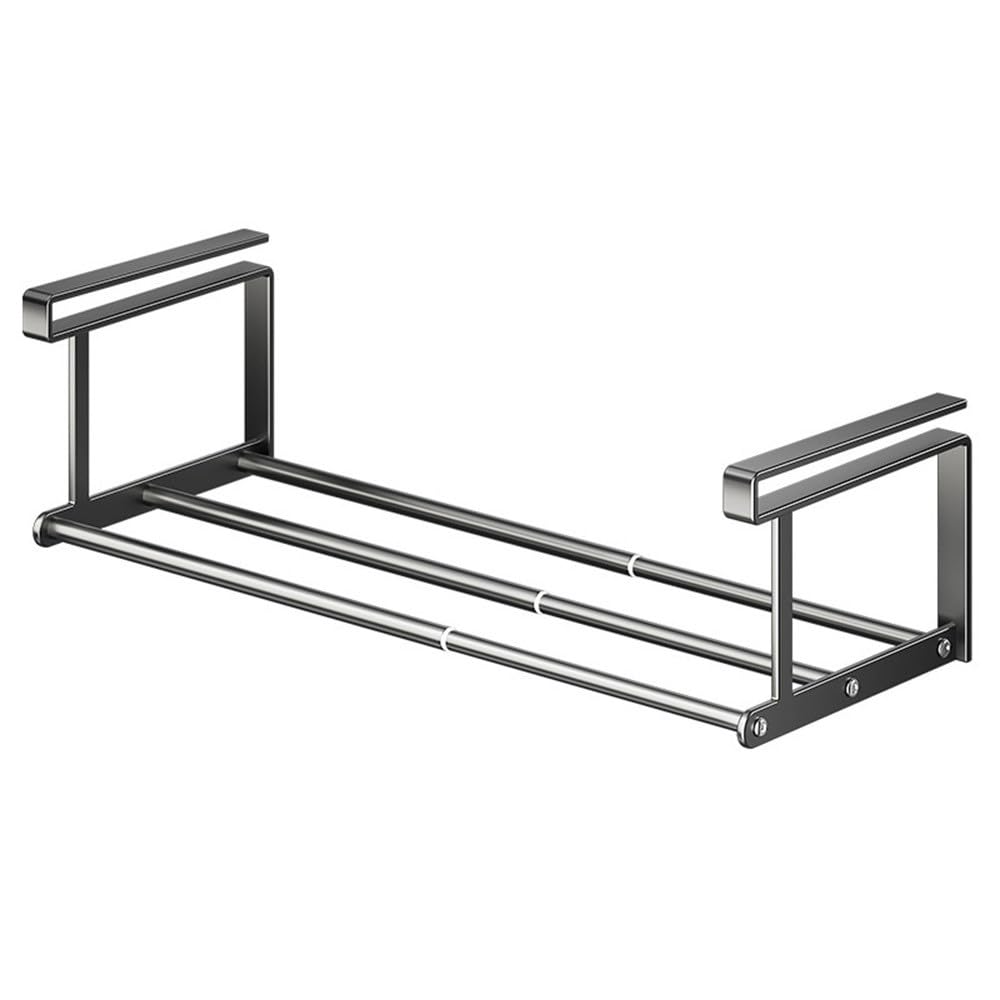 Koverra 1Shelf Extendable Under Cabinet Organiser Carbon Steel Wall Mount Bathroom Utility Shelf, Telescopic 5090Cm, 53X5X21 C