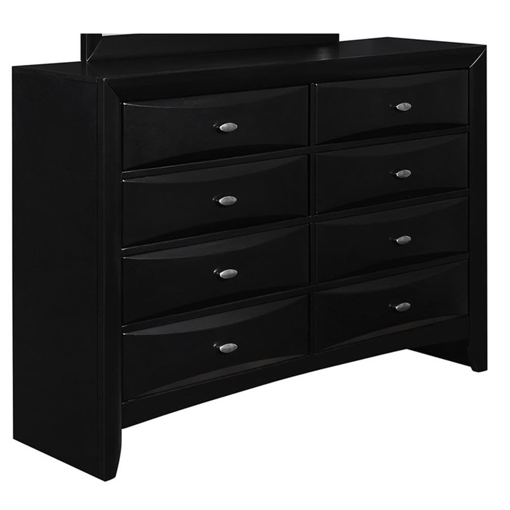 Global Furniture Linda Black Dresser