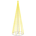 vidaXL Christmas Cone Tree Warm White 732 LEDs 63"x196.9"