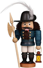Alexander Taron 32-609 Christian Ulbricht Nutcracker - Nightwatcher - 6" H X 3.5" W X 3" D, Brown
