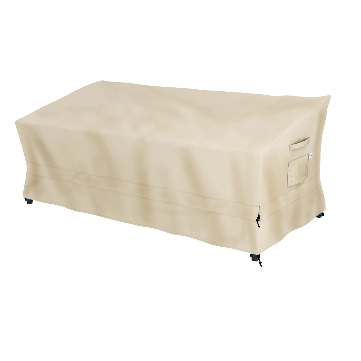 Wj-X3 3-Seater Outdoor Sofa Cover, Heavy Duty Patio Sofa Cover, Outdoor Couch Cover Waterproof, High Wind Resistant Design For P