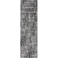 Alora Decor Swagger 2'3" X 7'7" Floral Gray/Dk Gray/Black/Ivory Area Rug