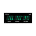 Ajanta Quartz Plastic Digital Wall Clock for Home and Office (Green Led, 41.9 x 20.3 x 10.2 cm Inches)