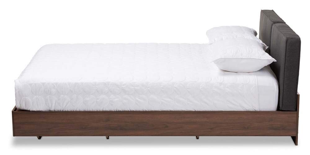 Baxton Studio Elise Storage Platform Bed - Thumbnail 4