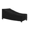 Easy-Going Waterproof Patio Lounge Chair Cover Uv Resistant Outdoor Chaise Lounge Covers With Tape Sealed Seam(1 Pack-78Wx35.5Dx33H Inch, Black)