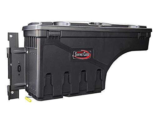Undercover Swingcase Truck Bed Storage Box | Sc104P | Fits 2019 - 2023 Chevy/Gmc Silverado/Sierra 1500 Passenger Side , Black