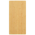 vidaXL Bamboo Table Top 19.7x39.4x1.6 - Durable and Versatile - Easy-to-Clean Varnish Finish Tabletop - Ideal for Coffee Tables,