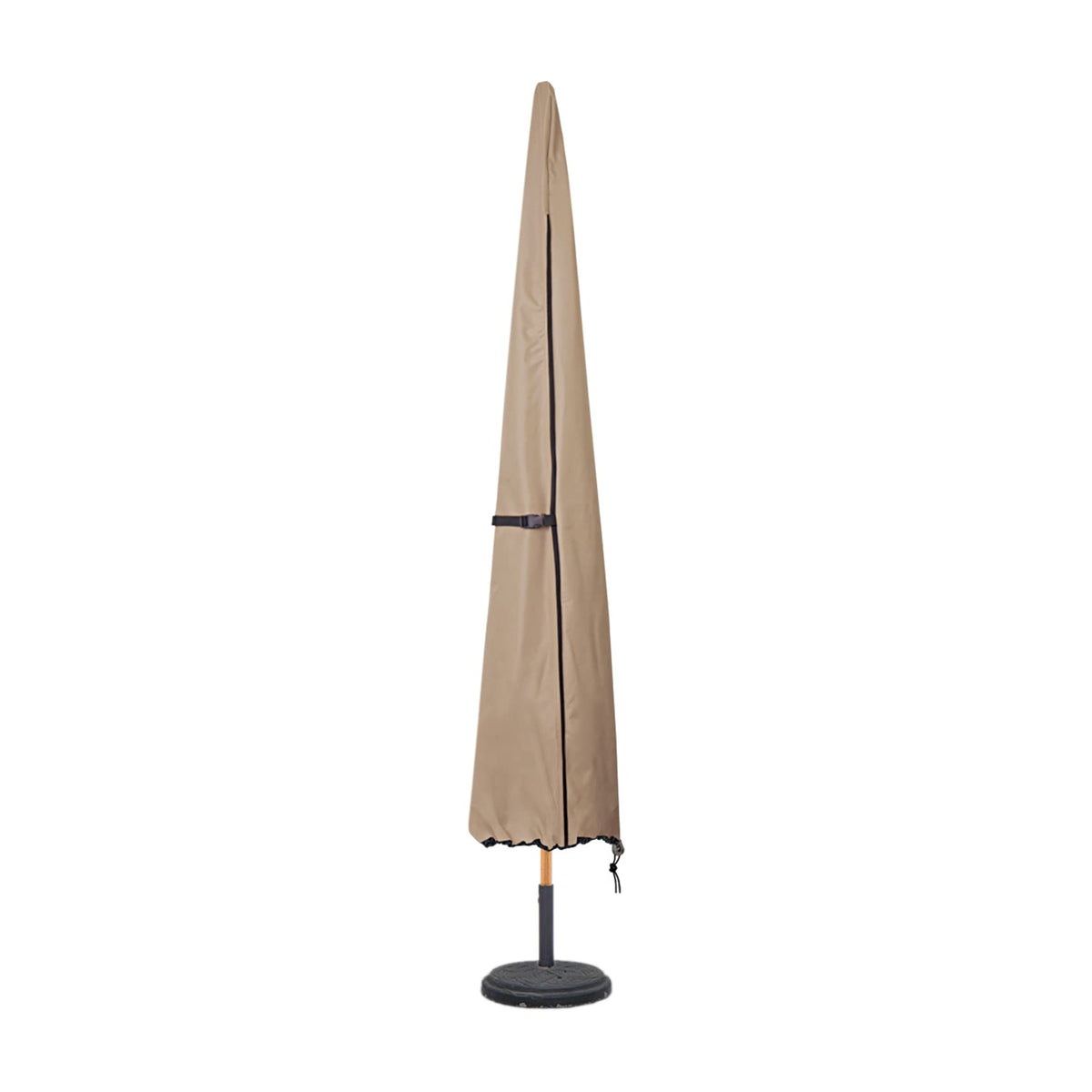 Ultcover Patio Umbrella Parasol Cover - 600D Waterproof Outdoor Market Umbrella Cover - Fits Market Umbrella 7-10 Feet