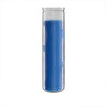 Simply Soson 2x8 inch Blue Devotional Candles in Glass Jar - 1 Piece - 90 Hours - Prayer Candle - Tall Pillar Candles for Religi