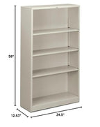 Honhs60Abcq - Hon Metal Bookcase