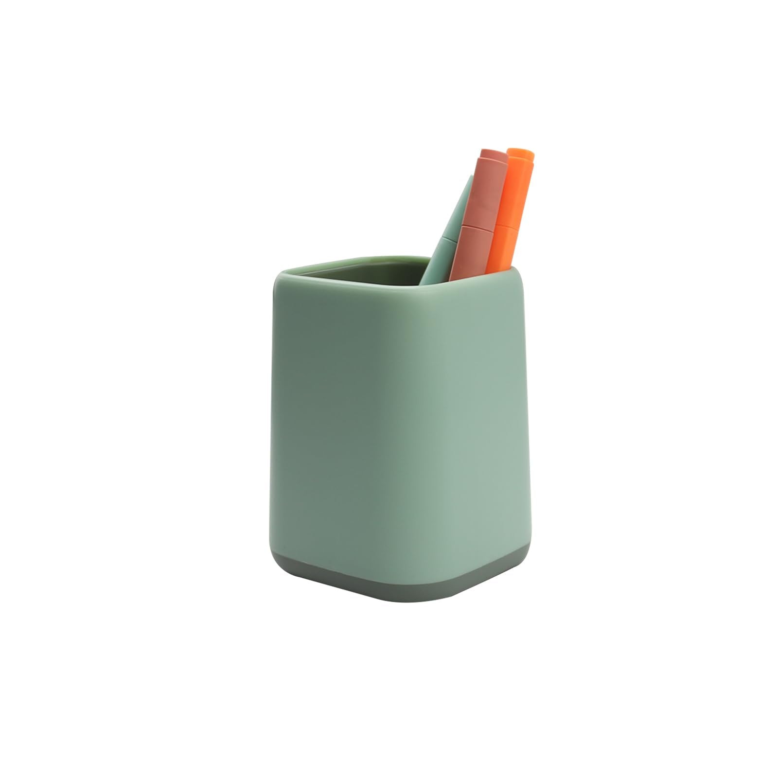 Zufecy Pencil Holder, Pen Cup Makeup Brush Holder, Desktop Organizer Storage Case Scandinavian Design Stationery For School Home