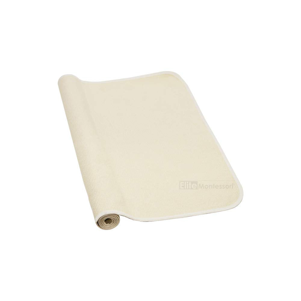 Elite Montessori Accessories Edged Rug Children Playing Mat Classroom Working Rug - Medium