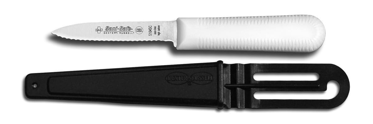 Dexter-Russell Dexter 3' Net, Twine, Line Knf. W/Sheath, Carded