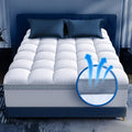 Premium Memory Foam Mattress Topper King For Ultra Comfort, 2 Inch Plush Pillow Top King Mattress Topper With Breathable Air Mes