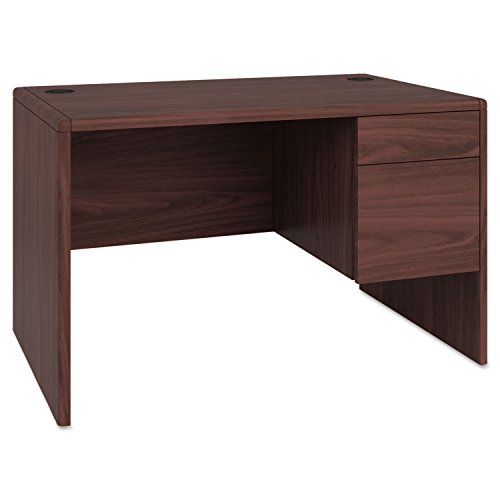 Hon 10700 Series Wood Laminate Office Suites-Small Office Desk, B/F, 48&quot;X30&quot;X29-1/2&quot;, Mahogany