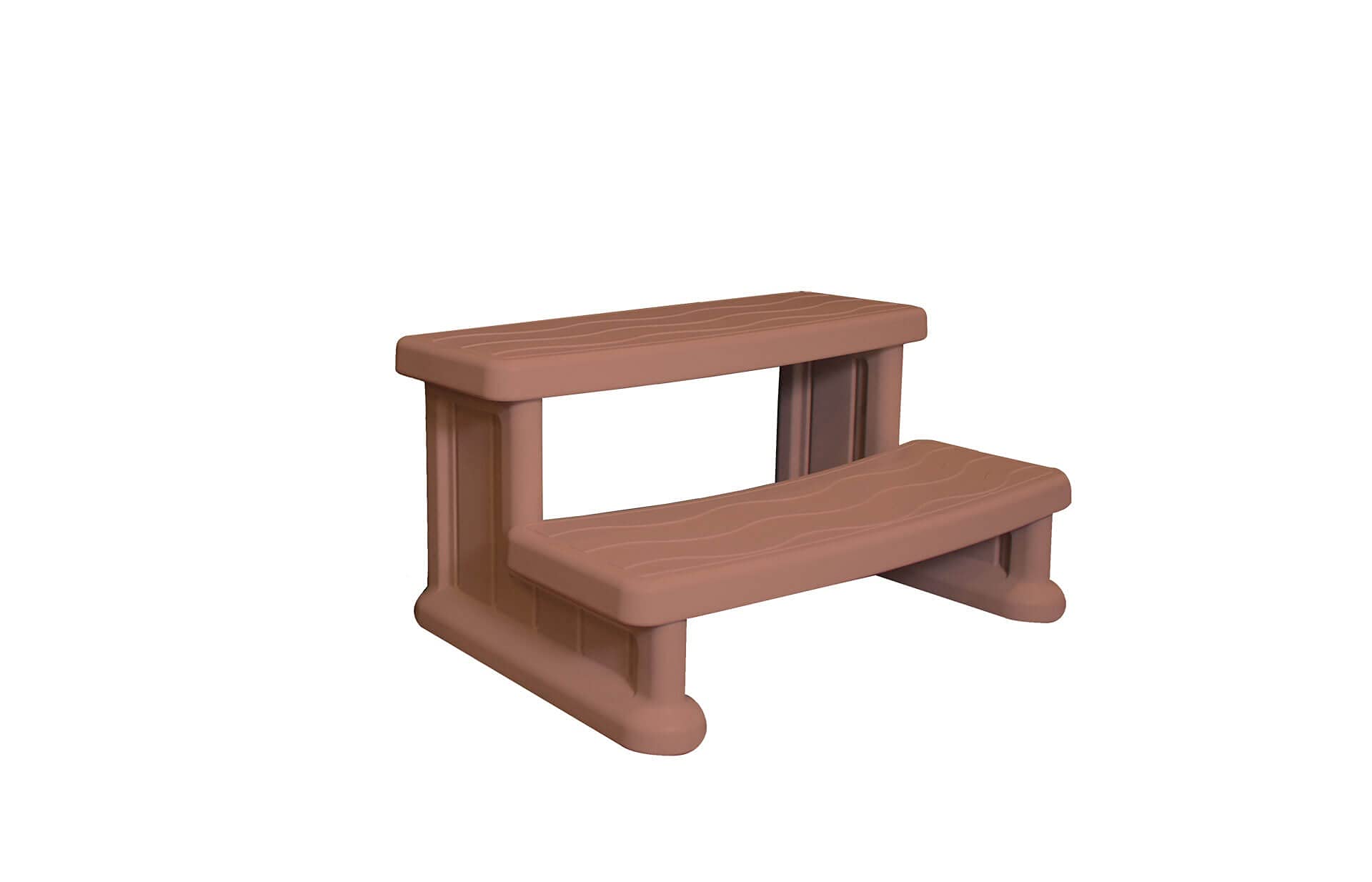Cover Valet Sssrw Spa Side Step, Redwood
