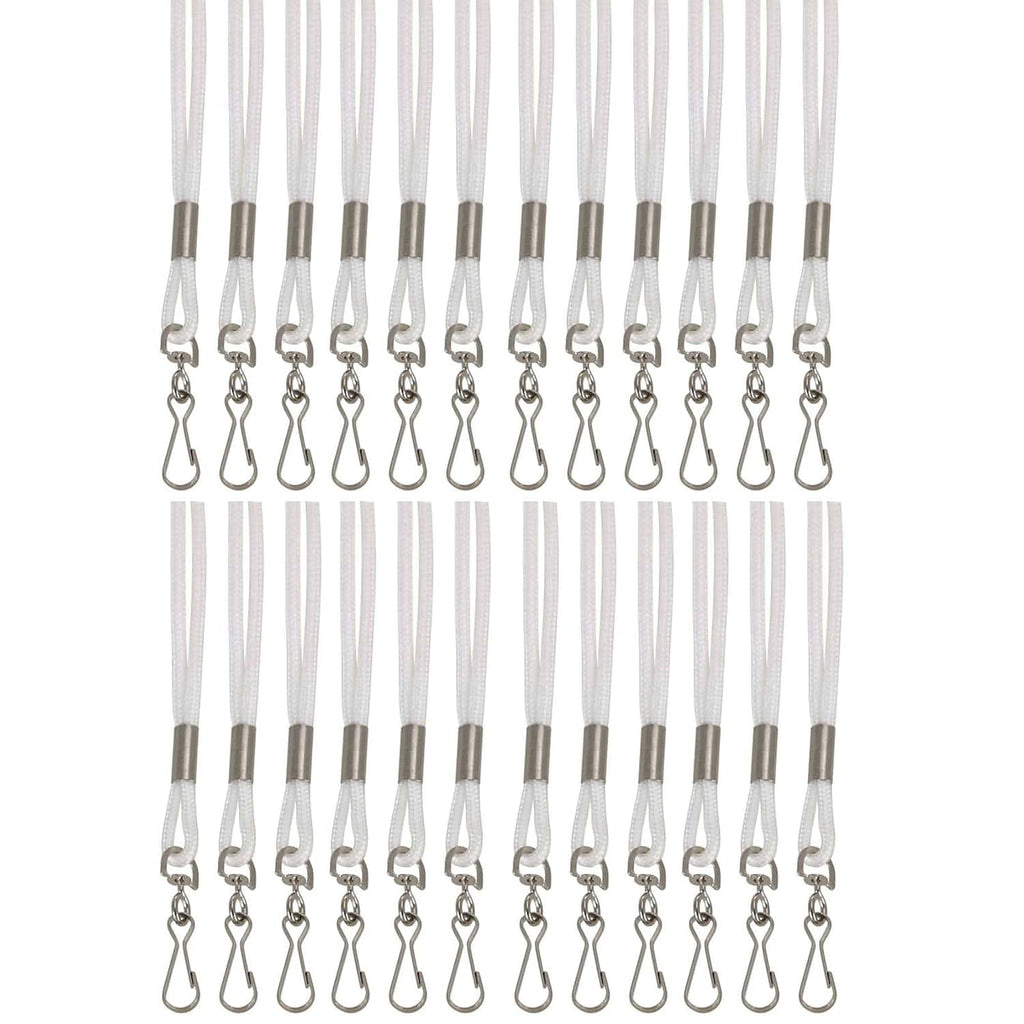 Sicurix (24 Ea) Standard Lanyard White M68901-24