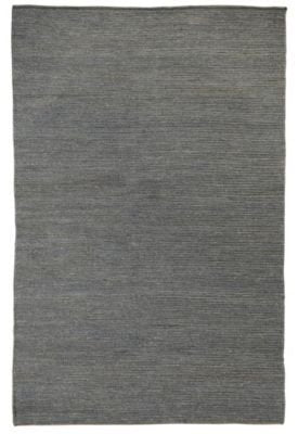 Kosas Home Zandra Soumak Hand-Spun Jute Area Rug, Charcoal