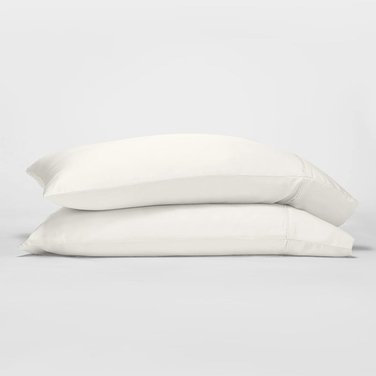 Gokotta Envelope Pillow Cases Queen Size 2 Pack, 100% Rayon Made From Bamboo Cooling Pillowcases Soft And Silky For Hair And Fac
