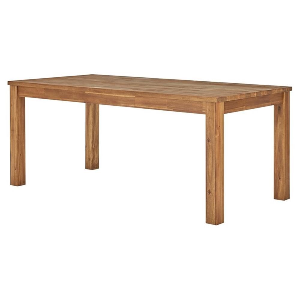 New Pacific Direct Tiburon 71&quot; Dining Table,Solid Acacia Wood,Amber Brown