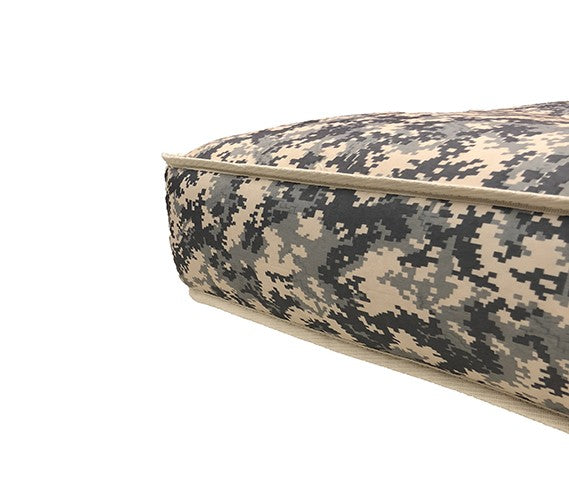 HomeRoots 8' Camo Double Foam Full Mattress