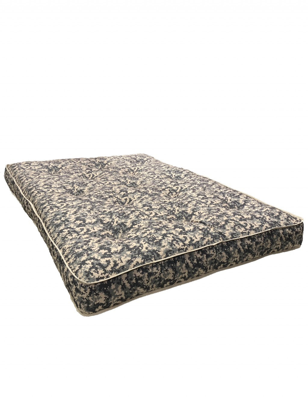 HomeRoots 8' Camo Double Foam Full Mattress