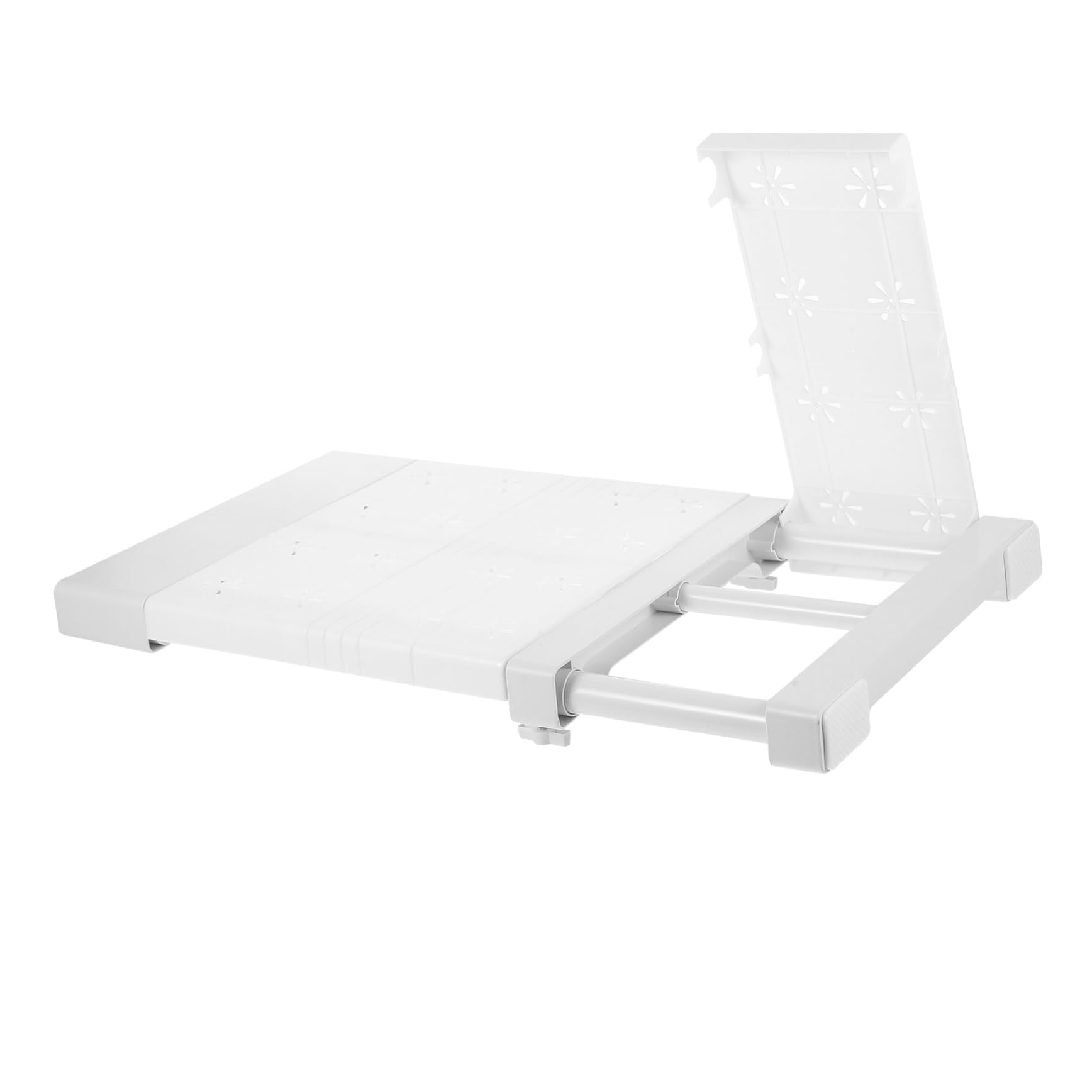 Okumeyr Adjustable Tension Shelf Rack Expandable Closet Organizer Telescopic Storage Shelf For Wardrobe No Tool Installation
