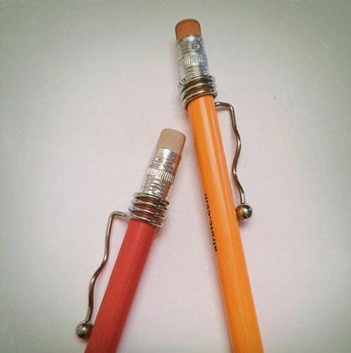 Nobo Pack Of 5 Genuine Faultless Pocket New Pencil Clips Original