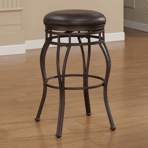 American Woodcrafters Villa Backless Counter Stool - Thumbnail 3