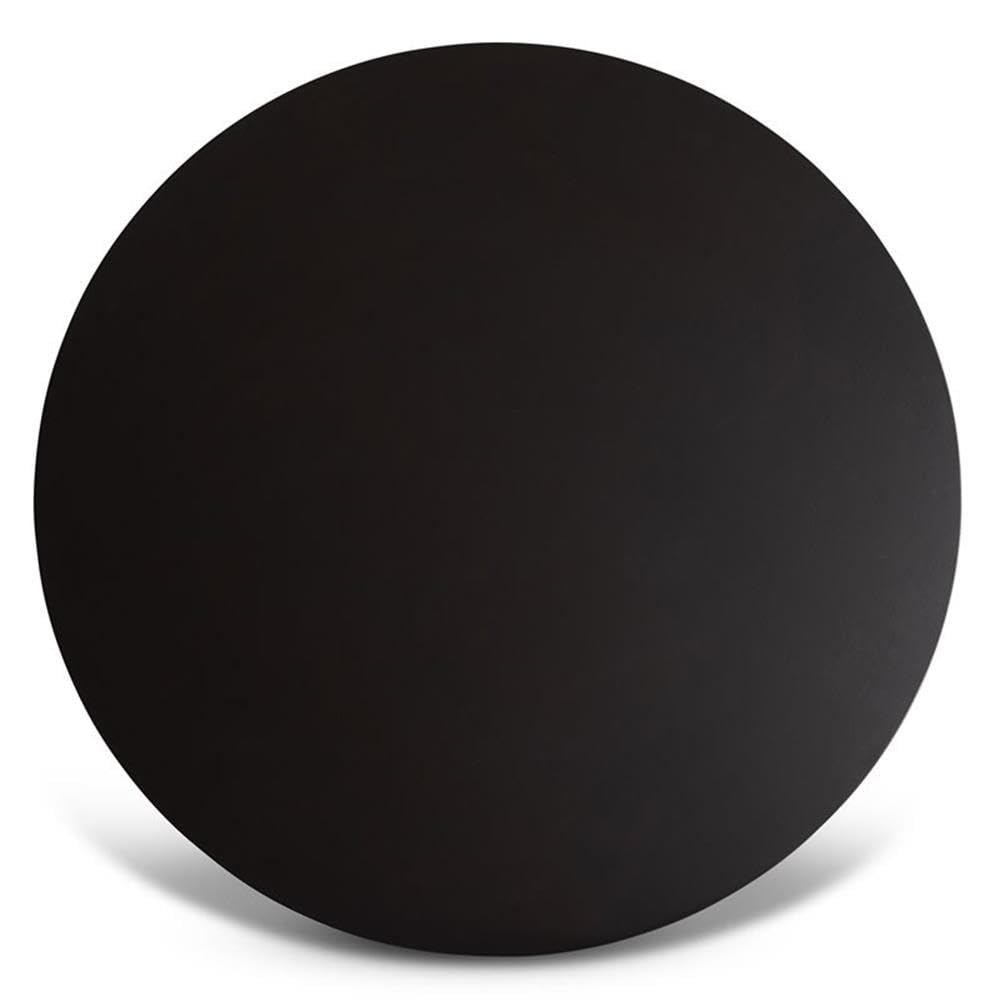 Baxton Studio Ela Modern and Contemporary Dark Brown Finished 35-Inch-Wide Round Wood Dining Table