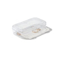 magical gifts Plastic Small Storage Boxes with Lock Lids | Clear Jewellery Organizer Box | Bead, Craft, Nail Art, Screw, and Acc