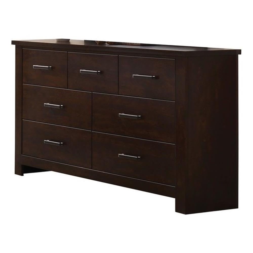 Acme Panang Wood Dresser in Mahogany