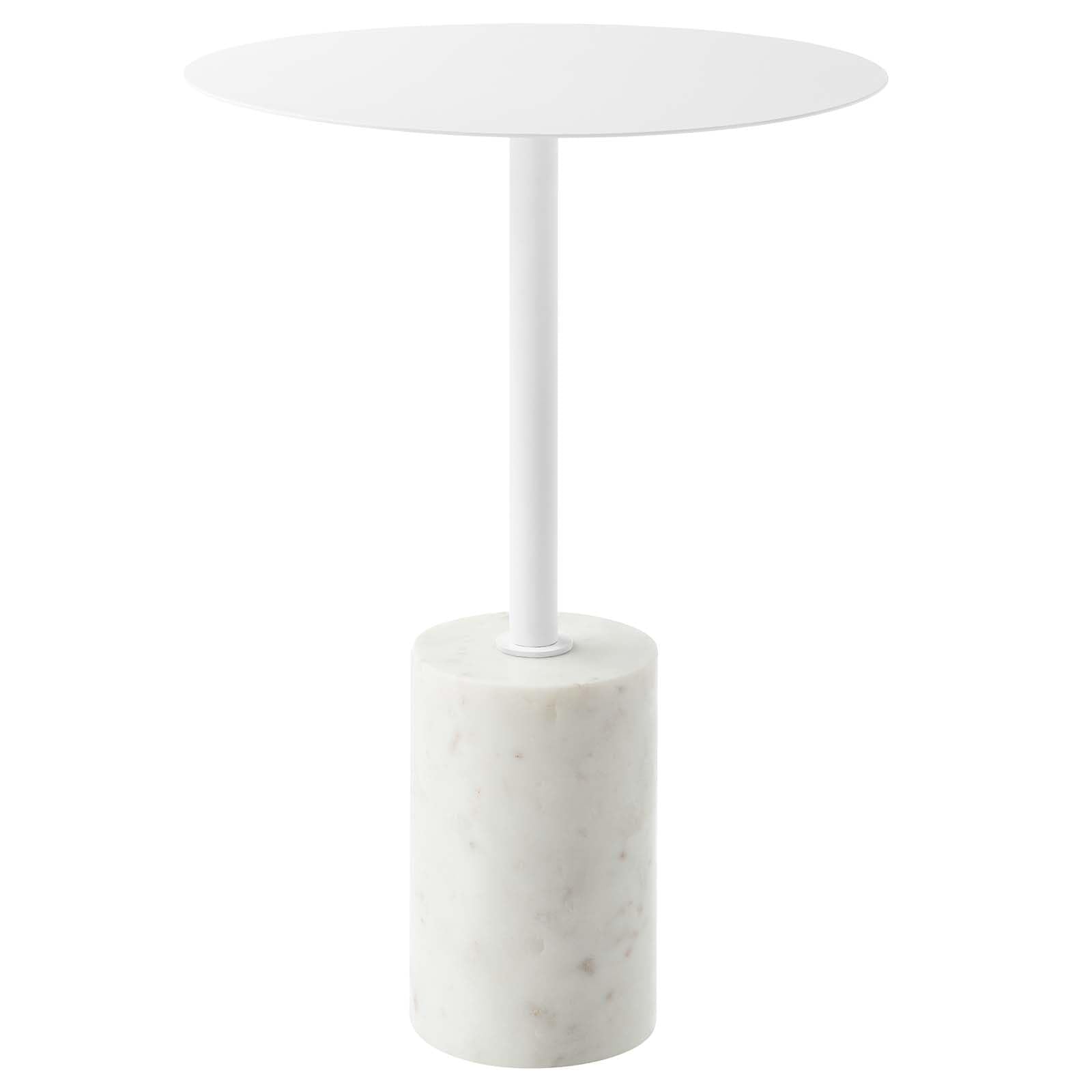 Modway Eei-6605-Whi-Whi Lyric Round Side Table, White White