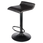 Winsome Pairs Stool, Espresso/Black