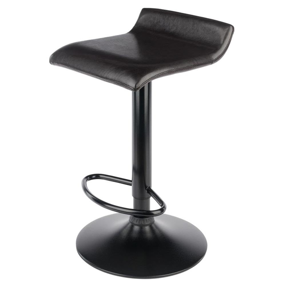 Winsome Pairs Stool, Espresso/Black