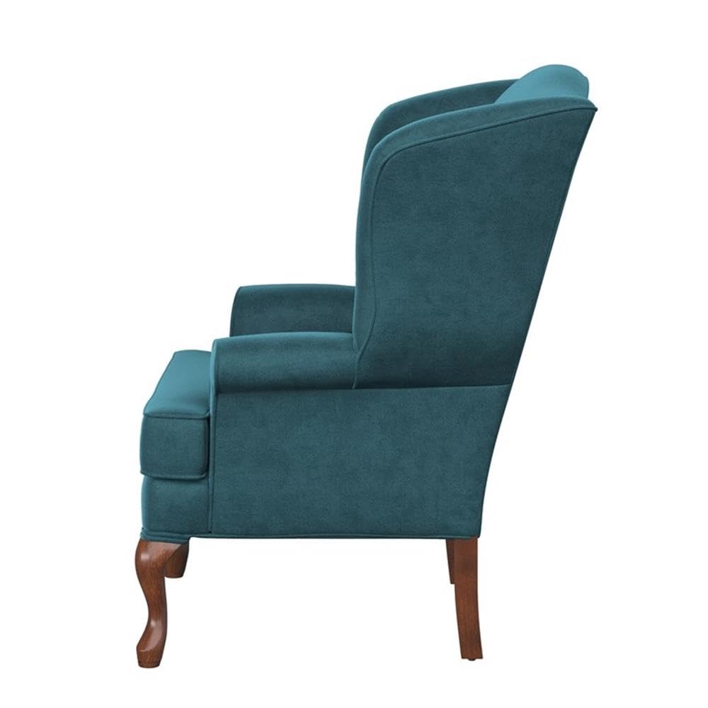 Comfort Pointe Wingback Chair - Cherry,Ocean