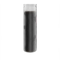 Simply Soson 2x8 inch Black Devotional Candles in Glass Jar - 1 Piece - 90 Hours - Prayer Candle - Tall Pillar Candles for Relig